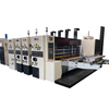 high speed printing slotting die-cutting with vibrator stacker