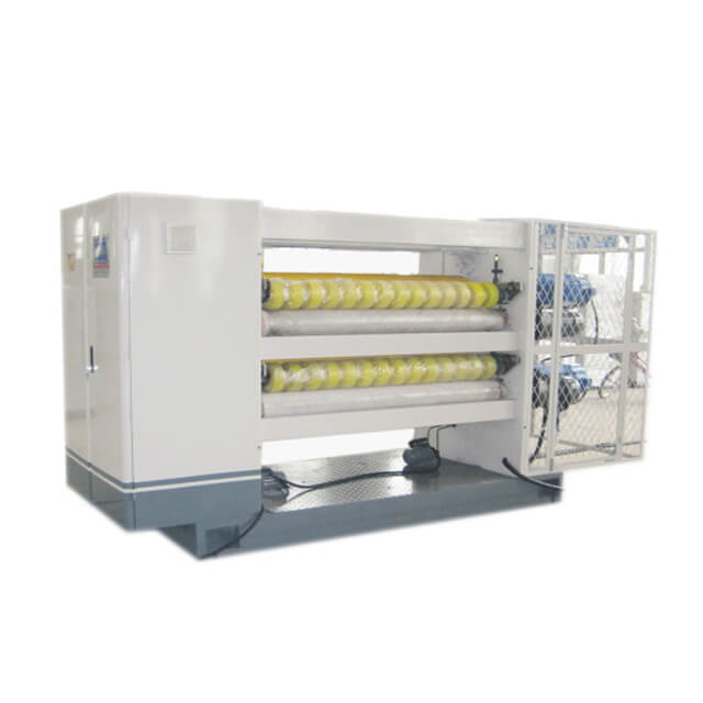 NC cut off machine with double Helical Cross Cutter