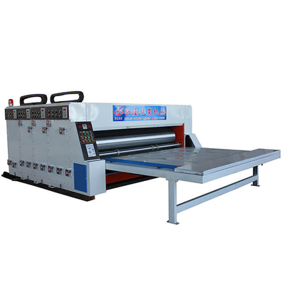 semi-auto printing slotting die-cutting machine