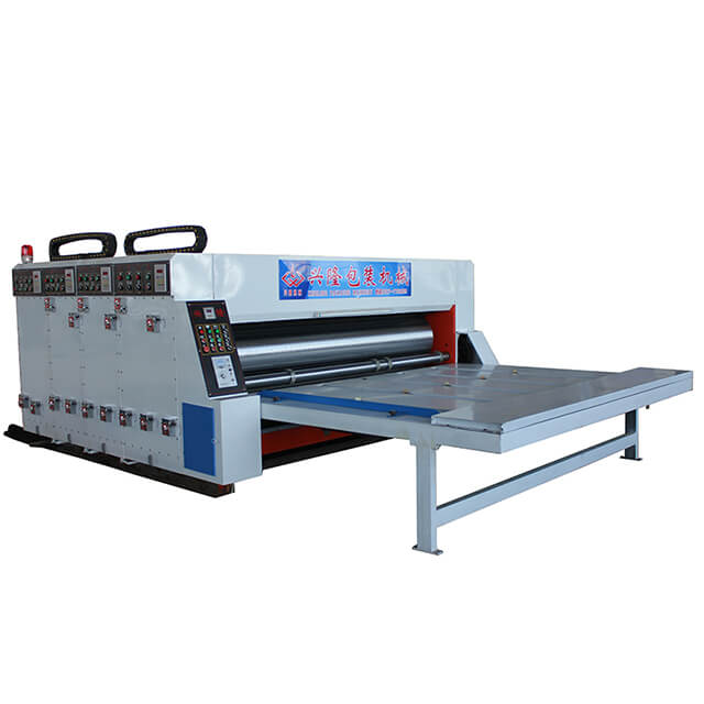 semi-auto printing slotting die-cutting machine