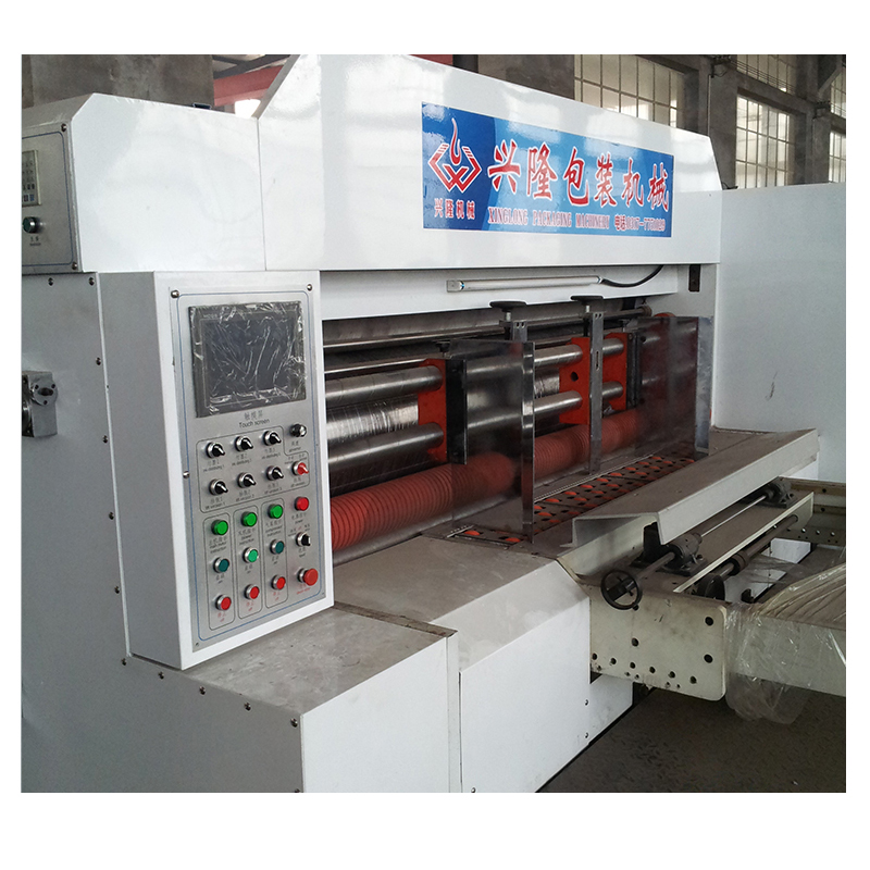 Most popular make carton machine printing die cutting slotting machine