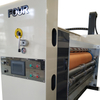 full automatic Flexo Printing die cutting Folding Gluing & Strapping in line carton making machine