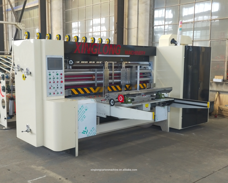 Pizza box carton forming machine rotary die cutting machine