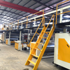 3 or 5 layer corrugated cardboard production line paperboard making machine