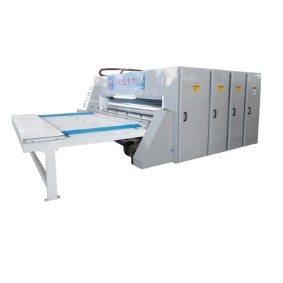 Chain Feeding Flexo Printing Slotting Die-Cutting Machine For Corrugated Cardboard
