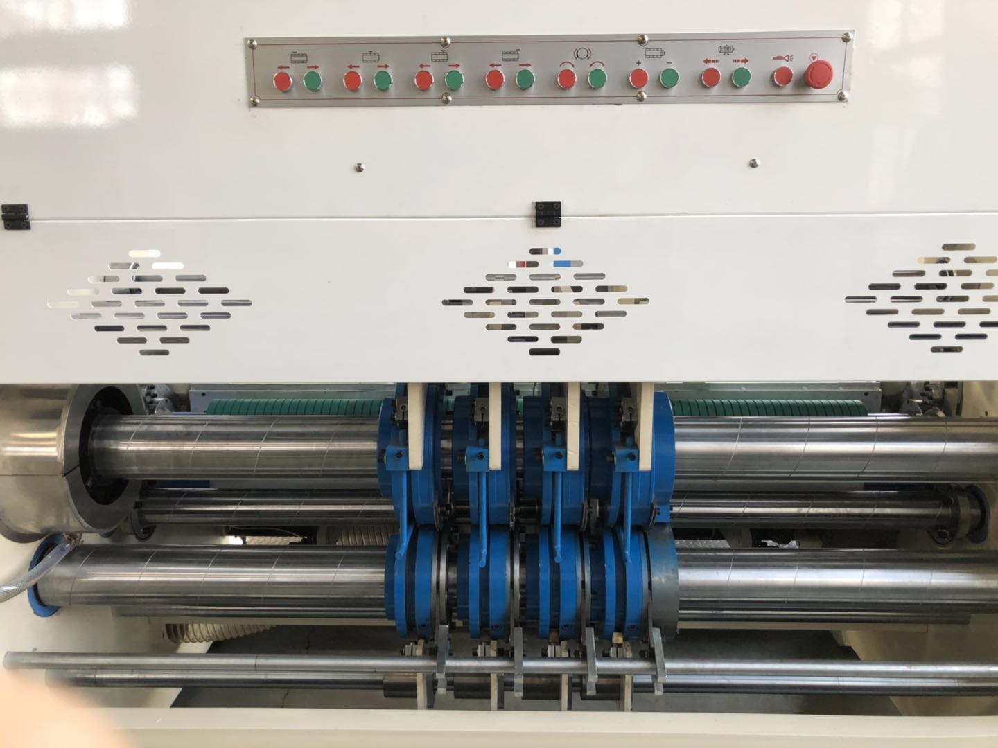 Lead edge feeder RS4 carton box rotary slotting machine