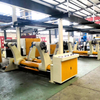 Corrugated cardboard fingerless single face paperboard making corrugator machine production line