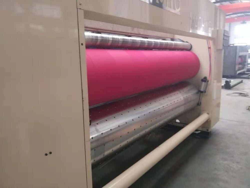 High Precision Automatic Paper Feeder Flexo Printer Rotary die cutter Machine