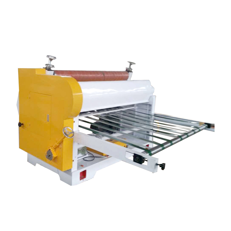 Electric heating 2 ply single face corrugation box board making machine