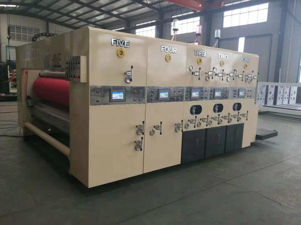 automatic corrugated cardboard printing machine