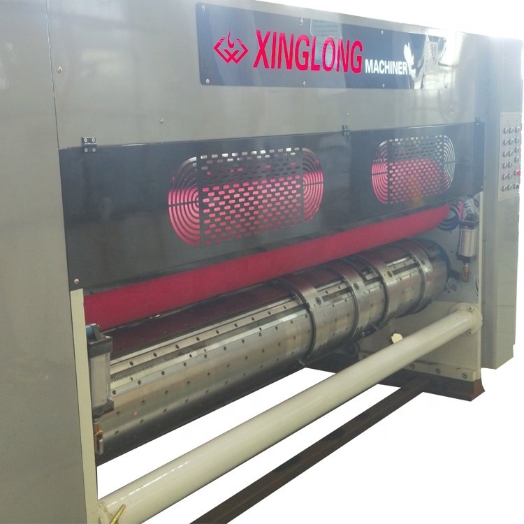 New style automatic flexible packaging slotting die cutting printing machine