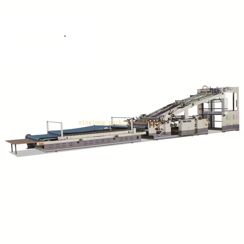 High speed full Automatic Flute laminator machine for corrugated cardboard