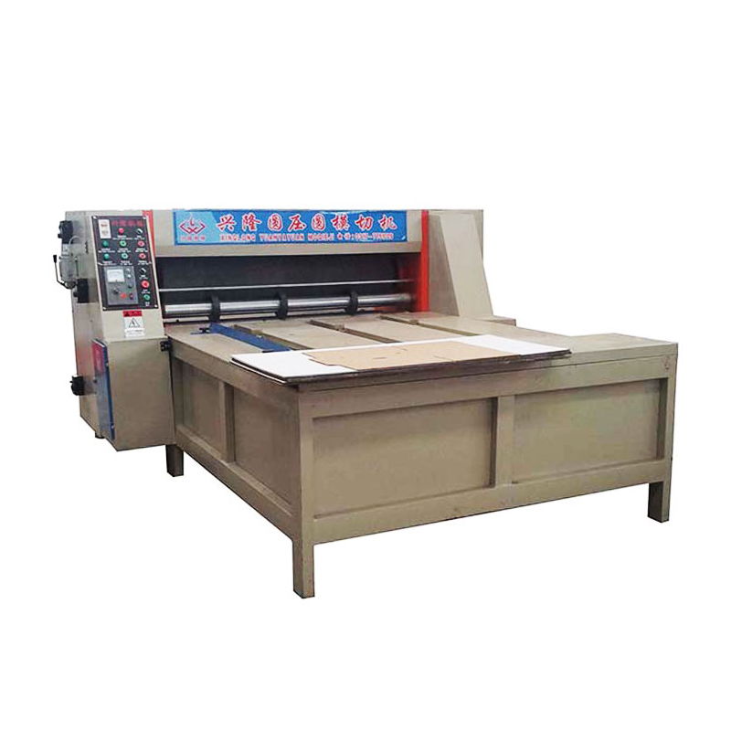 Long lifespan semi automatic corrugated board rotary die cutter