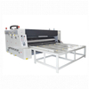 carton box semi automatic slotting printing machine flexographic