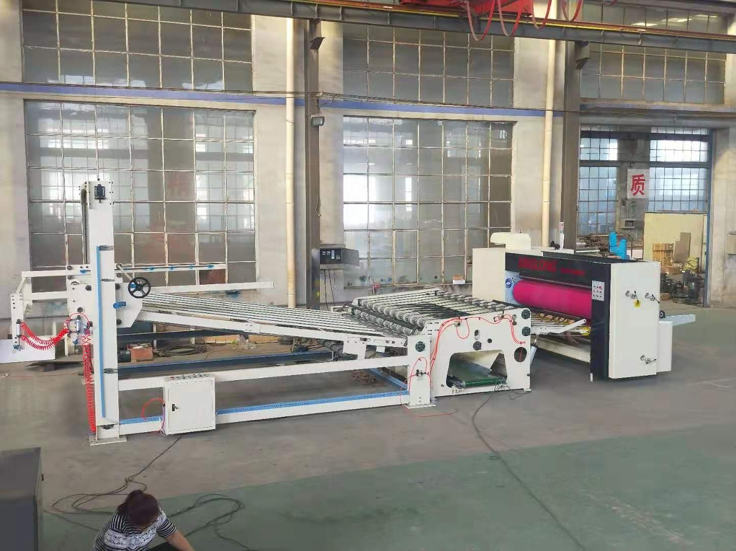 lead edge feeding automatic rotary die cutter machine food carton packing machine