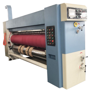 LDX Series Printing slotting die cutting folding gluing strapping machine inline