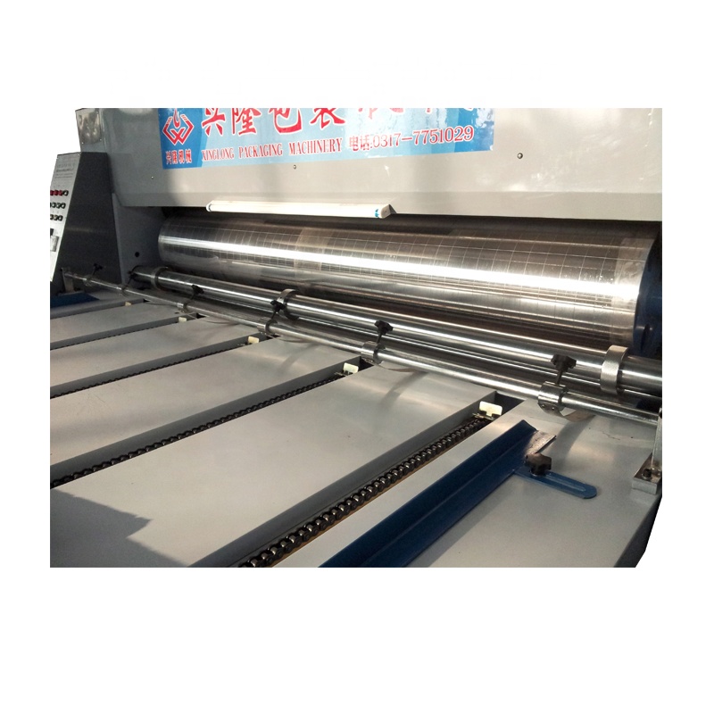 Semi-auto Cardboard Printing Slotting Die Cutting Machine