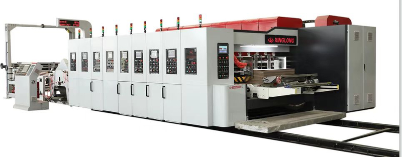 YJ Series full automatic high speed printing slotting die cutting Machine