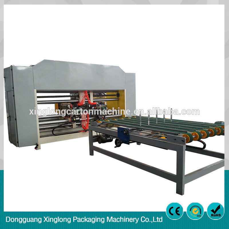 Corrugated cardboard machine semi-automatic double pieces of nailing machine