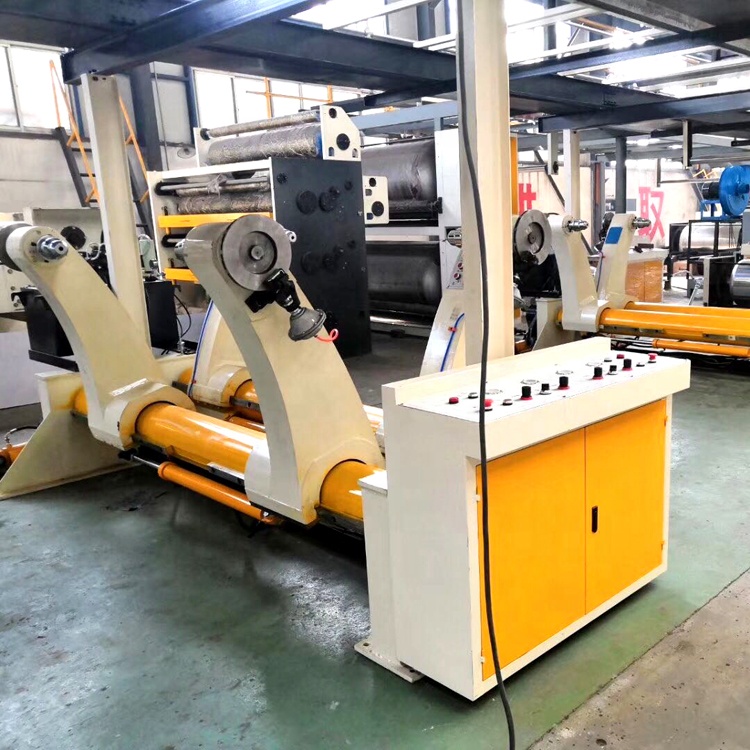 hydraulic shaftless mill roll stand, corrugated paperboard production line