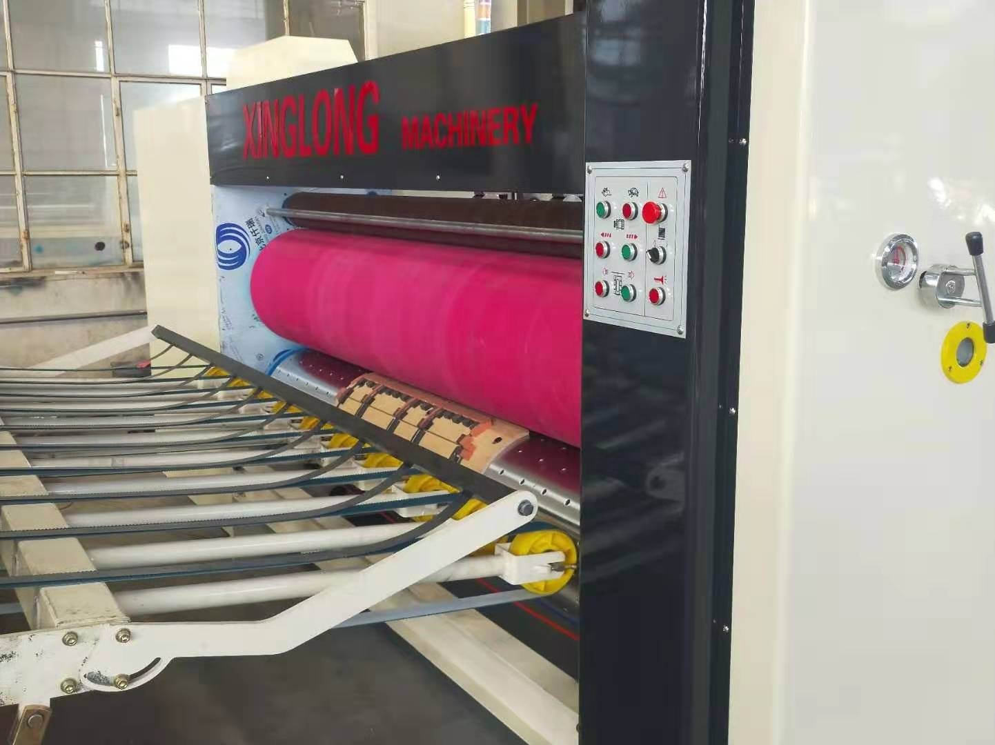 Pizza box carton forming machine rotary die cutting machine