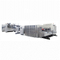 Full automatic Flexo Printing die cutting Folding Gluing & Strapping on line carton box packing machine