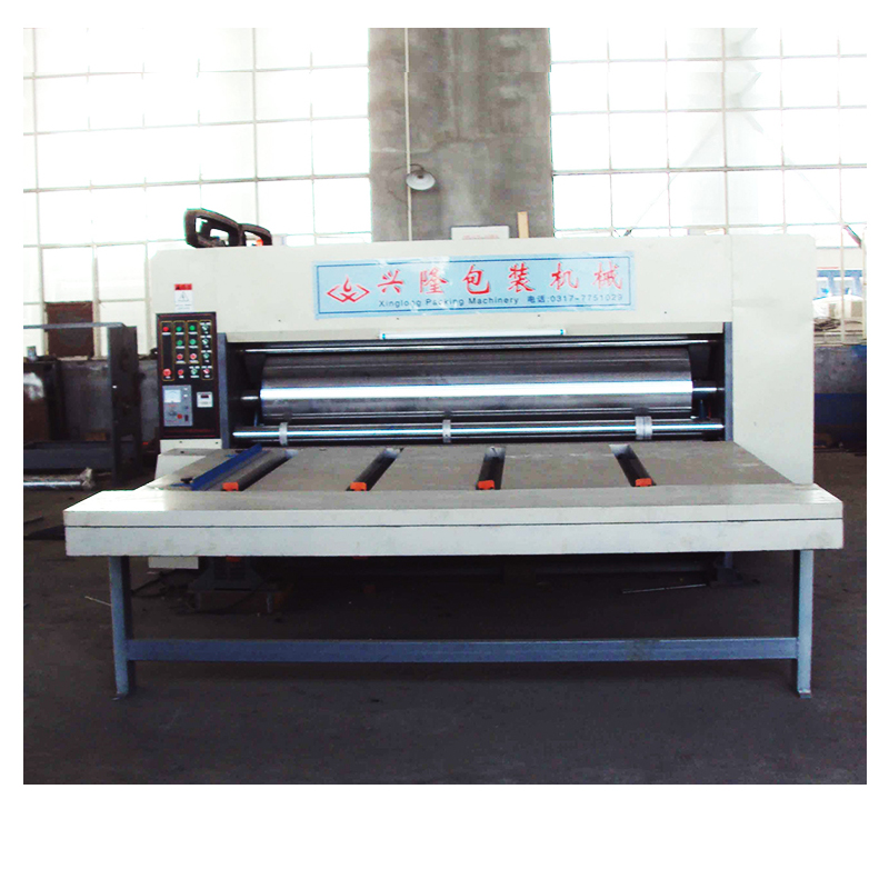 Corrugated cardboard inkjet 4 color feeder printing machine