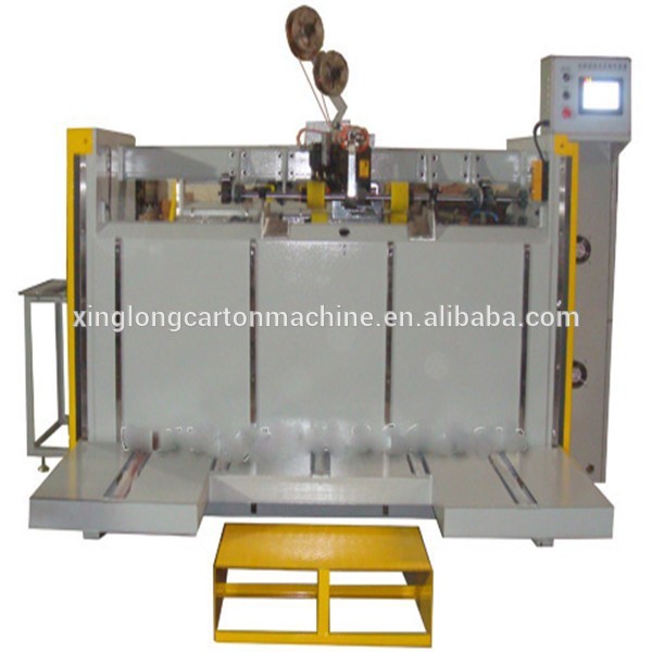 Semi-automatic stitching machine corrugated box making machinery
