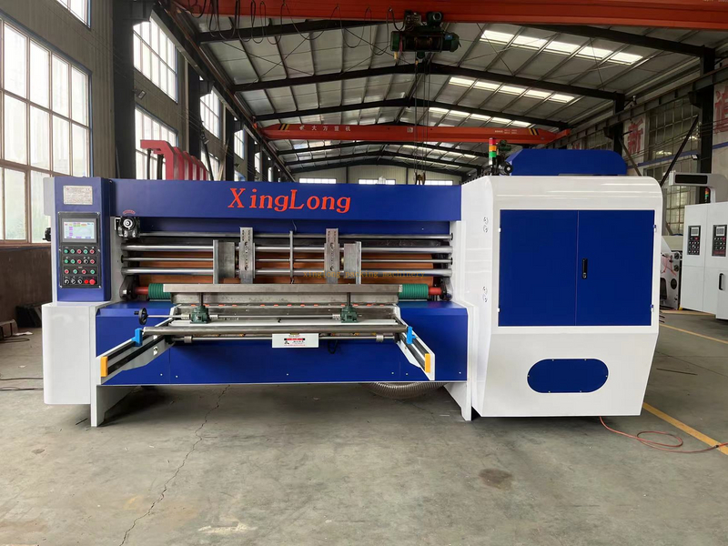 Fully Automatic rotary die cutting Machine for corrugated cardboard