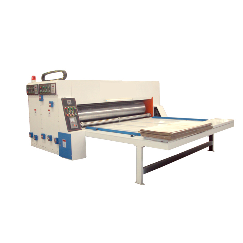 China OEM semi automatic carton printer slotter and die cutter machine