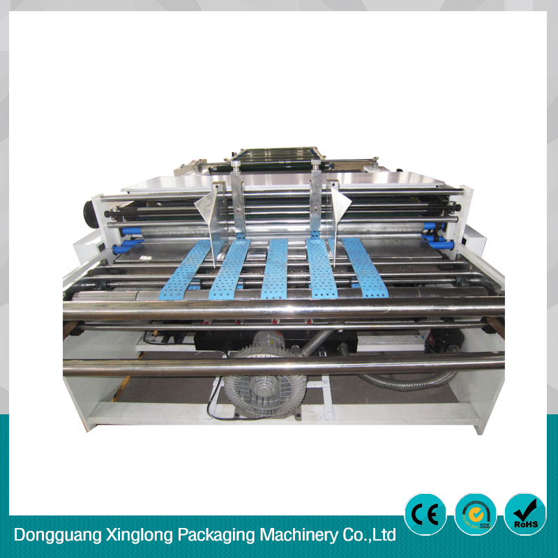 Functional box machine semi automatic carton flute laminator