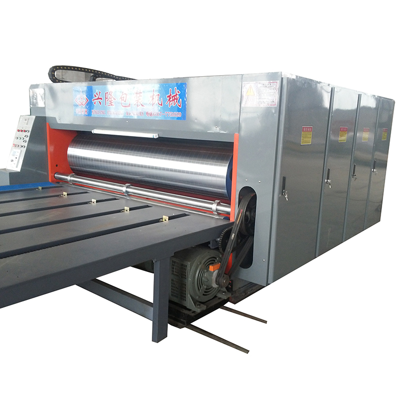 High Tech semi automatic flexographic printing machine 8 color