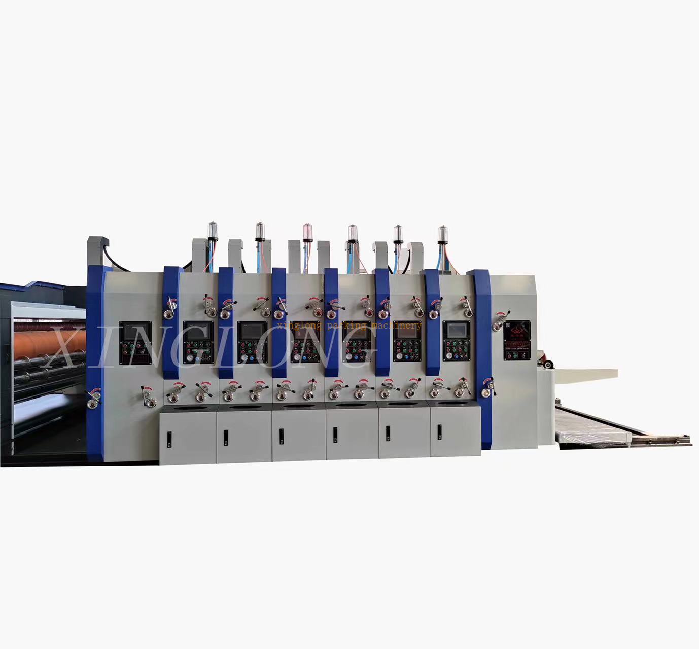 New Type High speed Printing slotting die cutting Machine