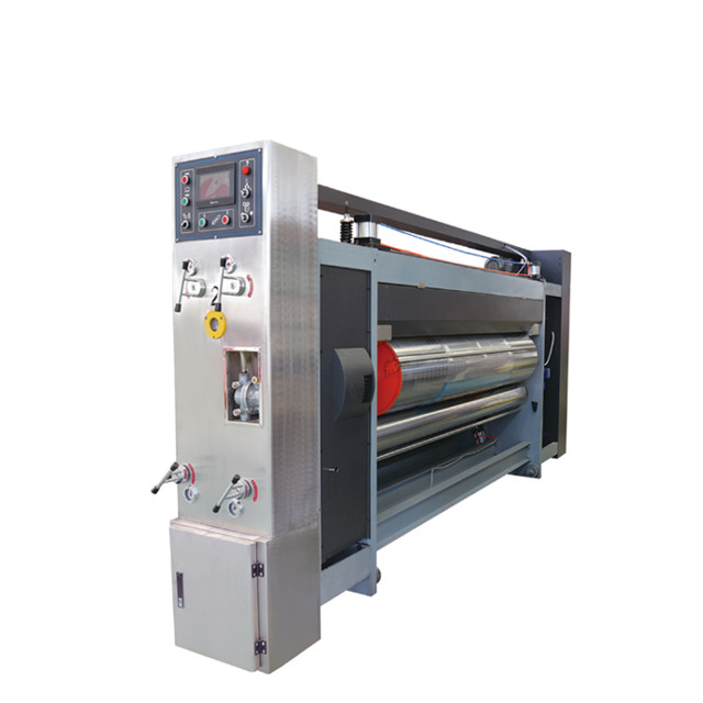 High performance carton box slotting die cutting automatic used flexographic printing machine