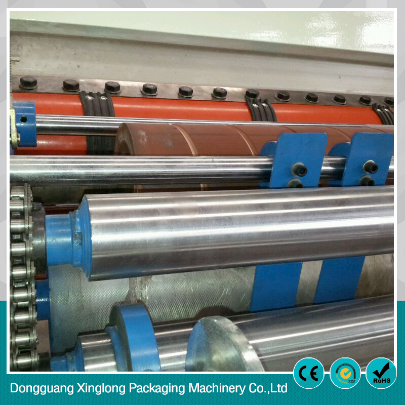 China suppliers speed 80m per min corrugated board single facer production line