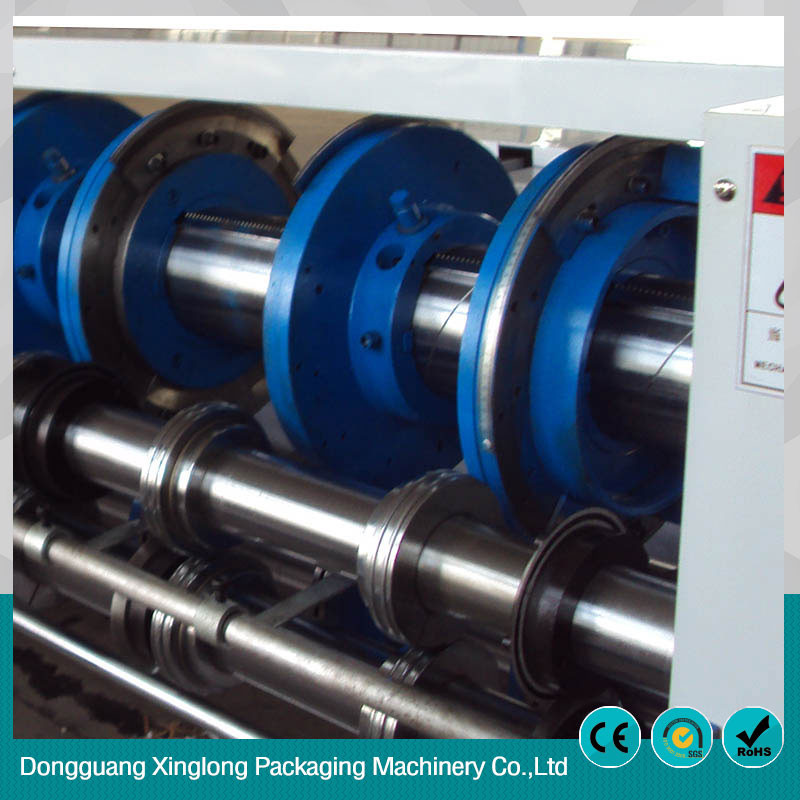 Hebei carton machine auto feeding rotary die cutting machine