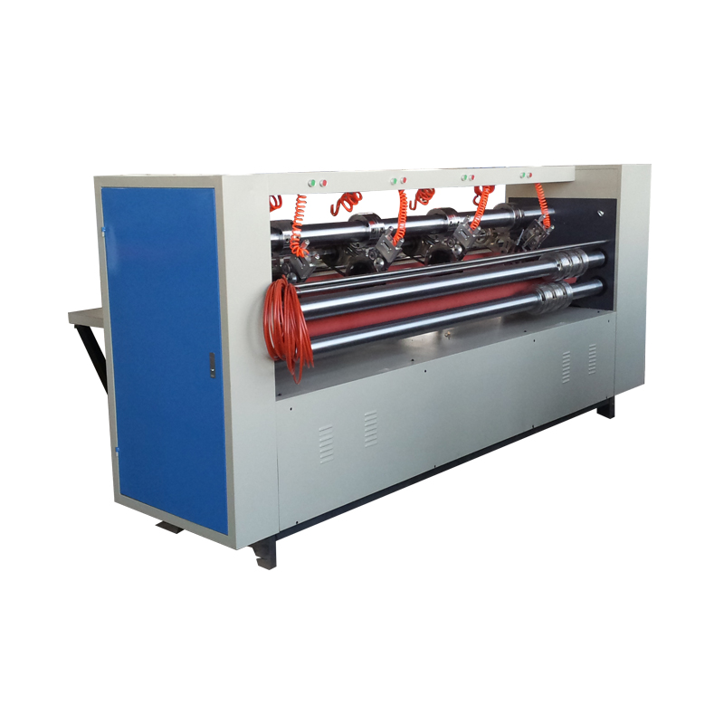 New technology corrugated cardboard thin blade slitting creasing machine