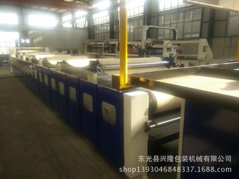 Corrugated cardboard double facer machine/Drying and Molding system