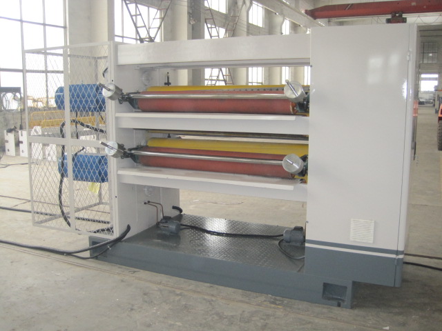 Easy operation corrugated cardboard doule layers NC cutter off machine